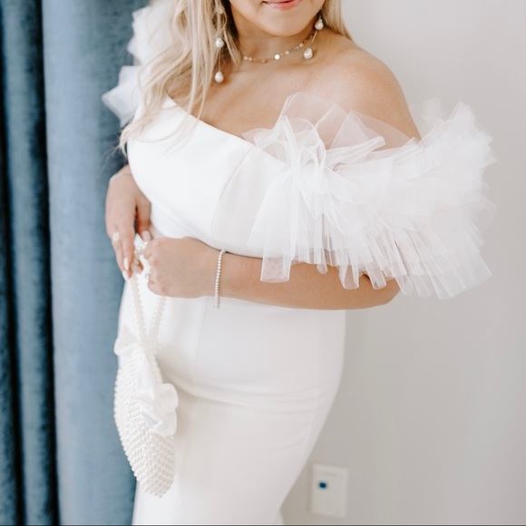 THEODORA OFF-THE-SHOULDER EVENING DRESS - Picture 11 of 11